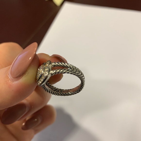 David Yurman Silver Petite Albion - Picture 3 of 4